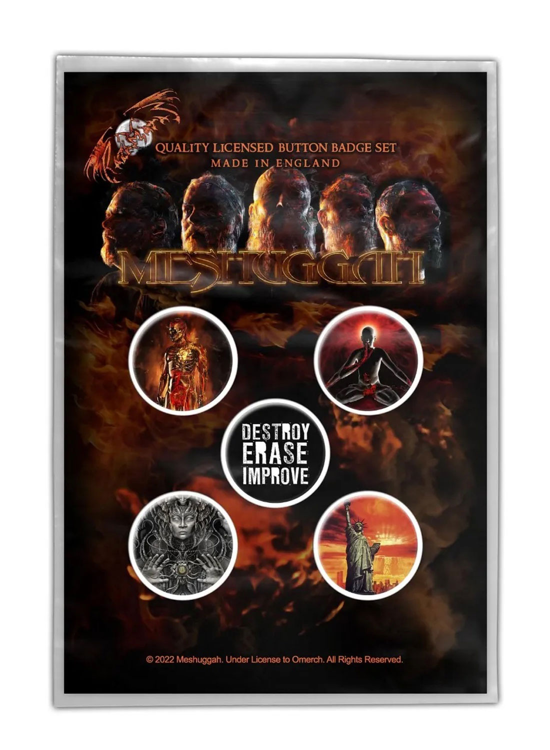 Meshuggah-muuttumaton merkkipakkaus