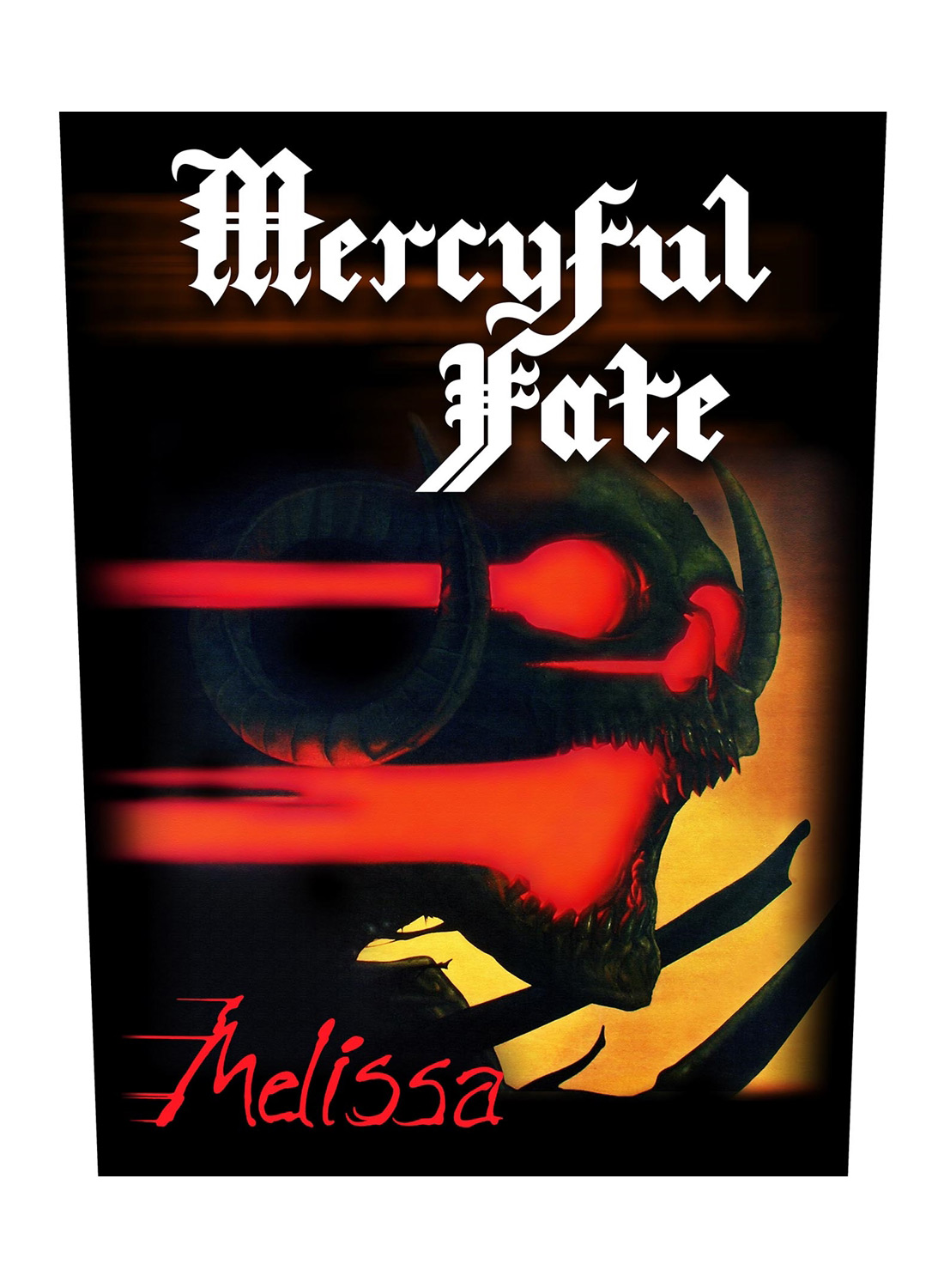 Mercyful Fate Melissa -selkämerkki