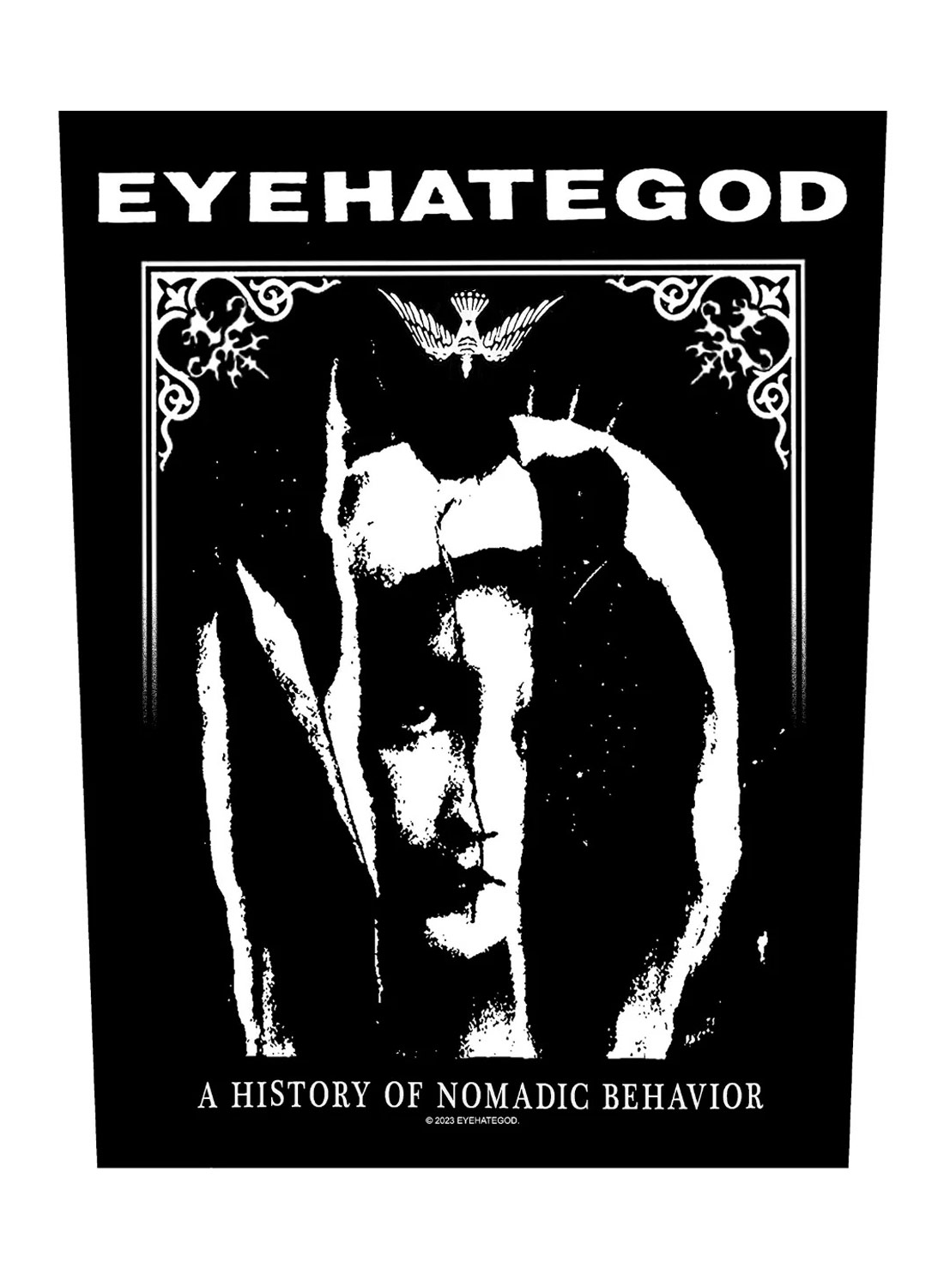 Eyehategod Nomadisen käyttäytymisen historia -selkämerkki