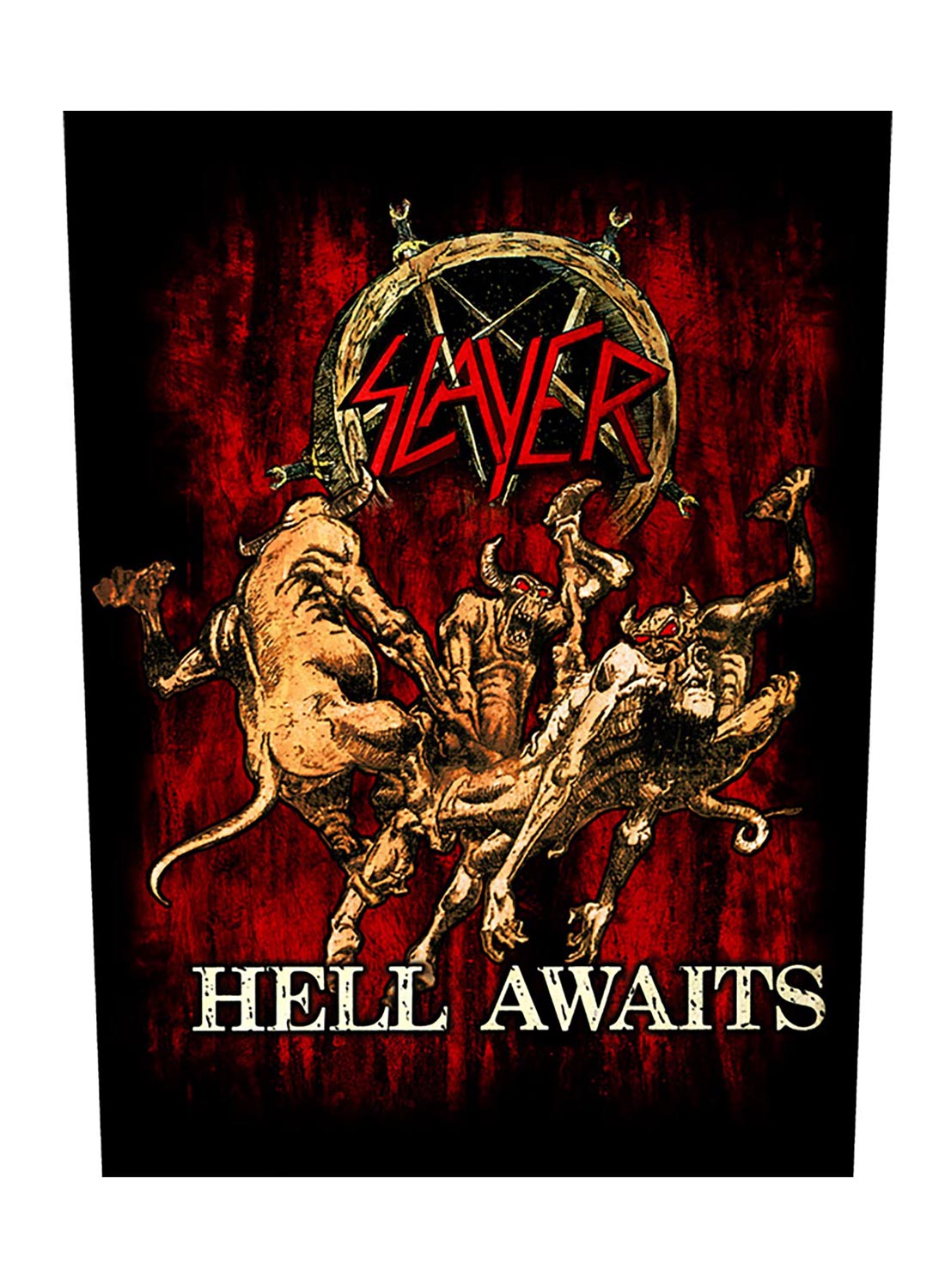 Slayer Hell Awaits -selkämerkki