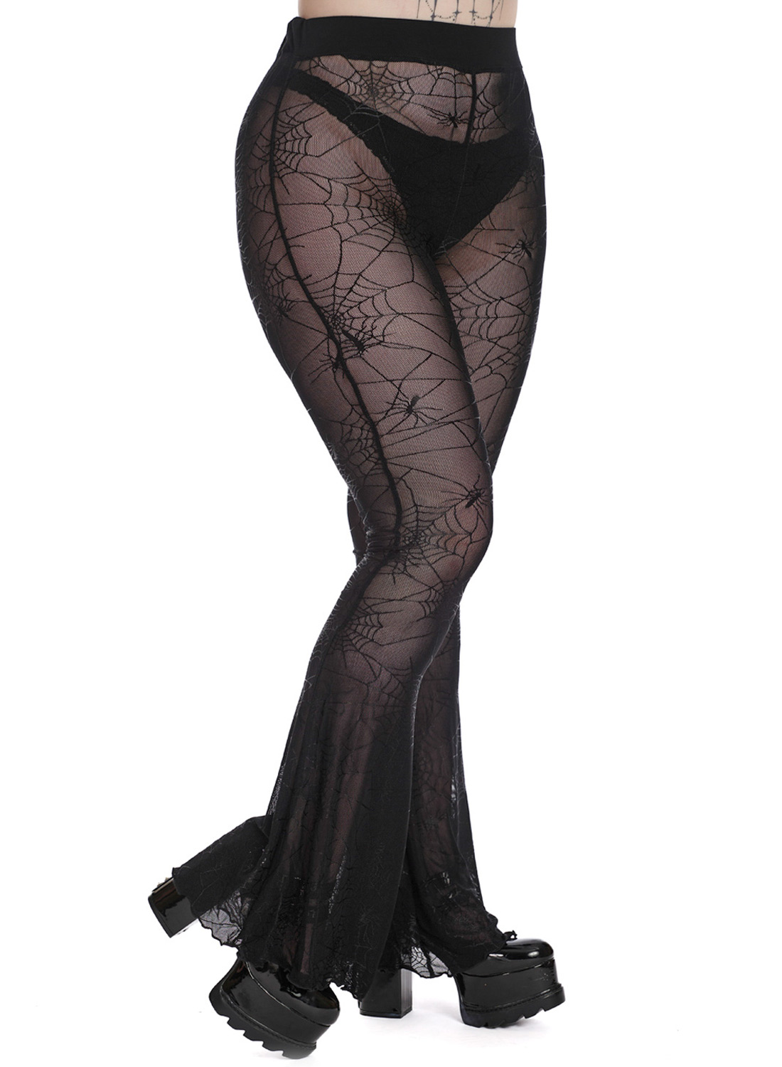 Noir Nirvana Flare -housut