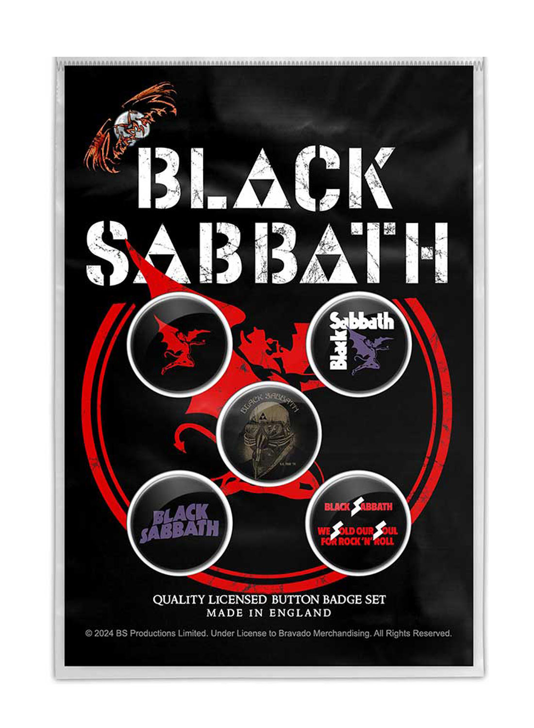 Black Sabbath Red Devil -merkkipakkaus