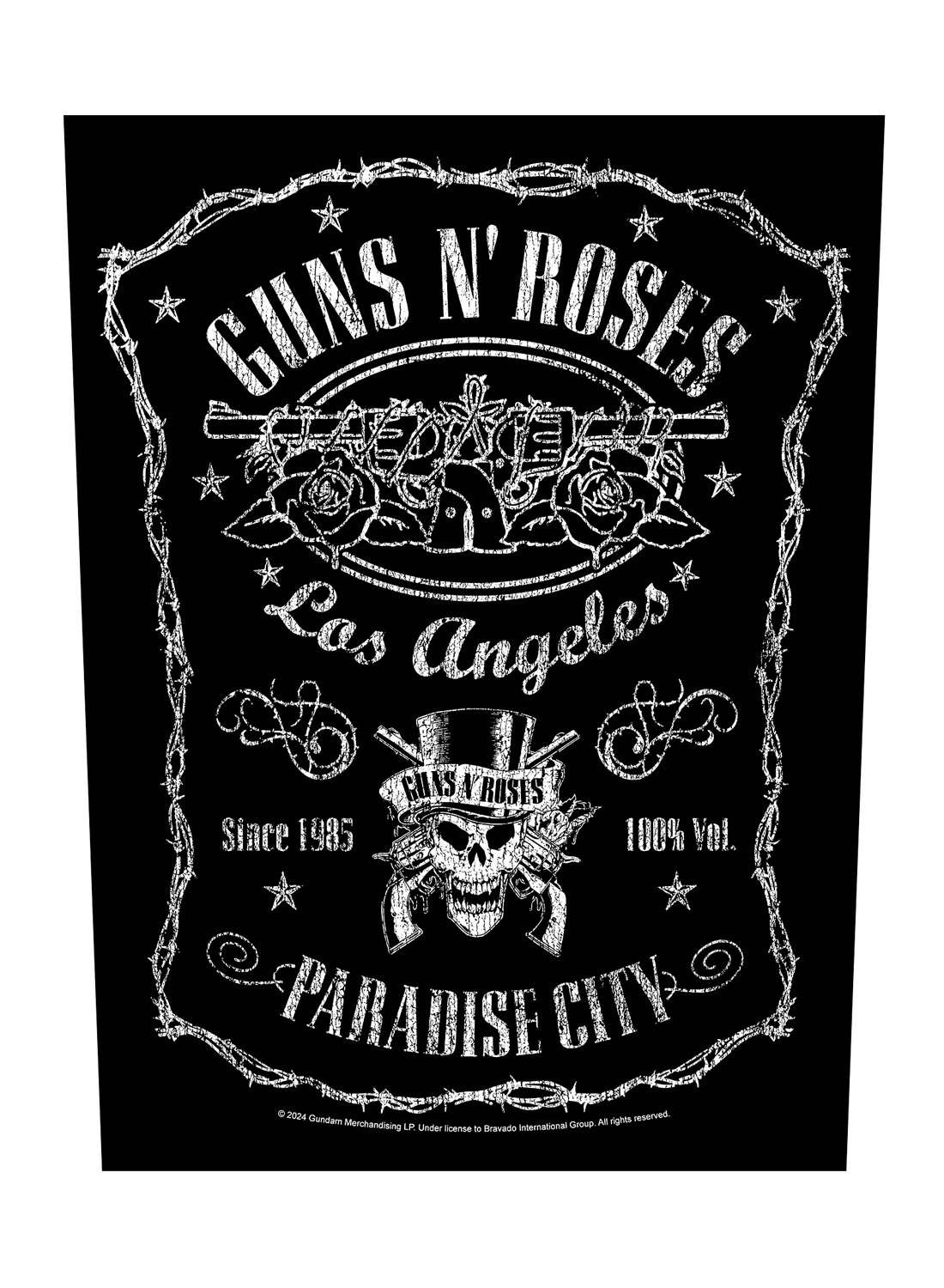Guns 'N' Roses Paradise City -selkämerkki