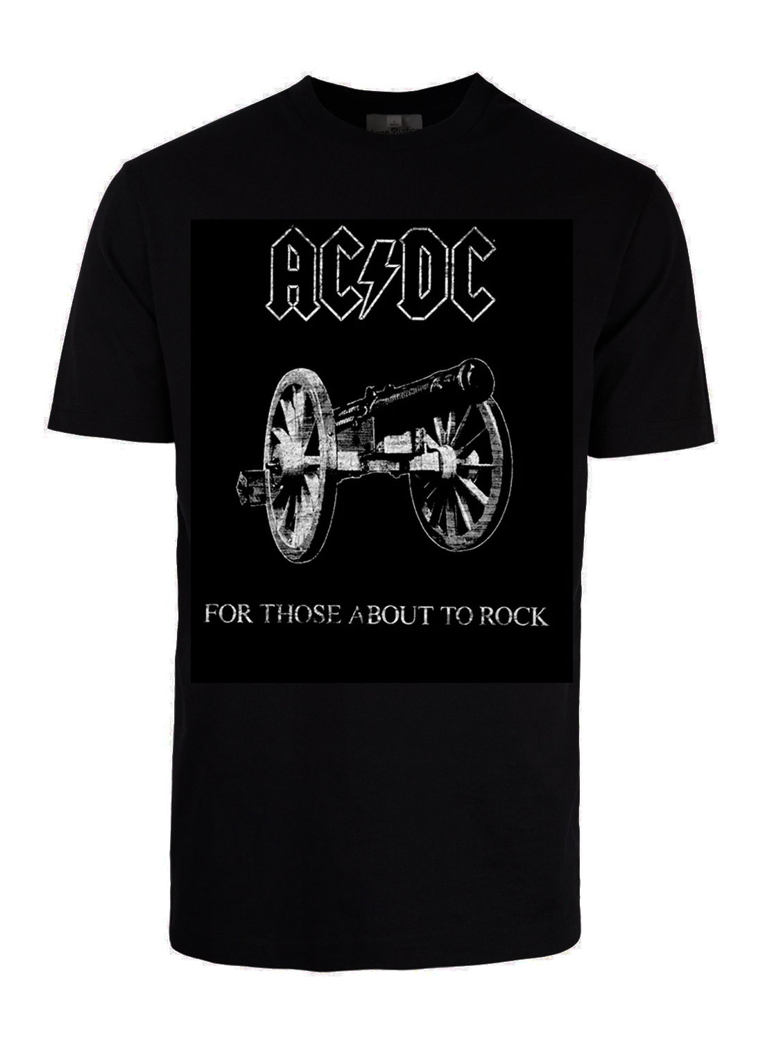 AC/DC Vintage -t-paita rokkaaville