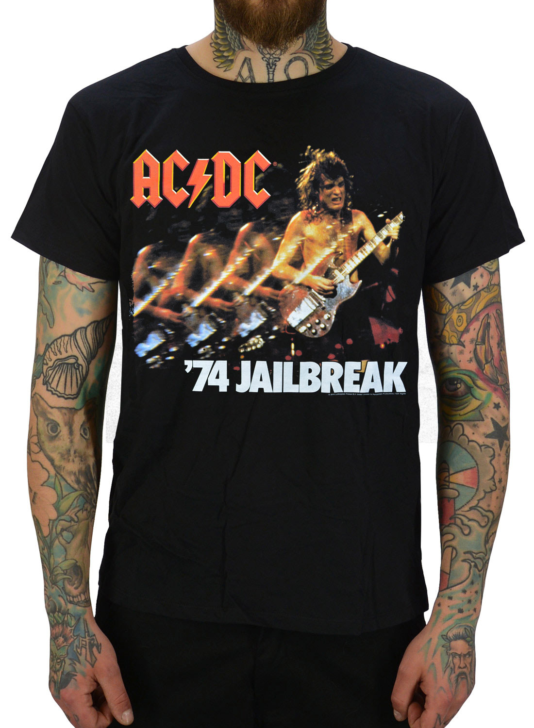 AC/DC 74 Jailbreak T-paita