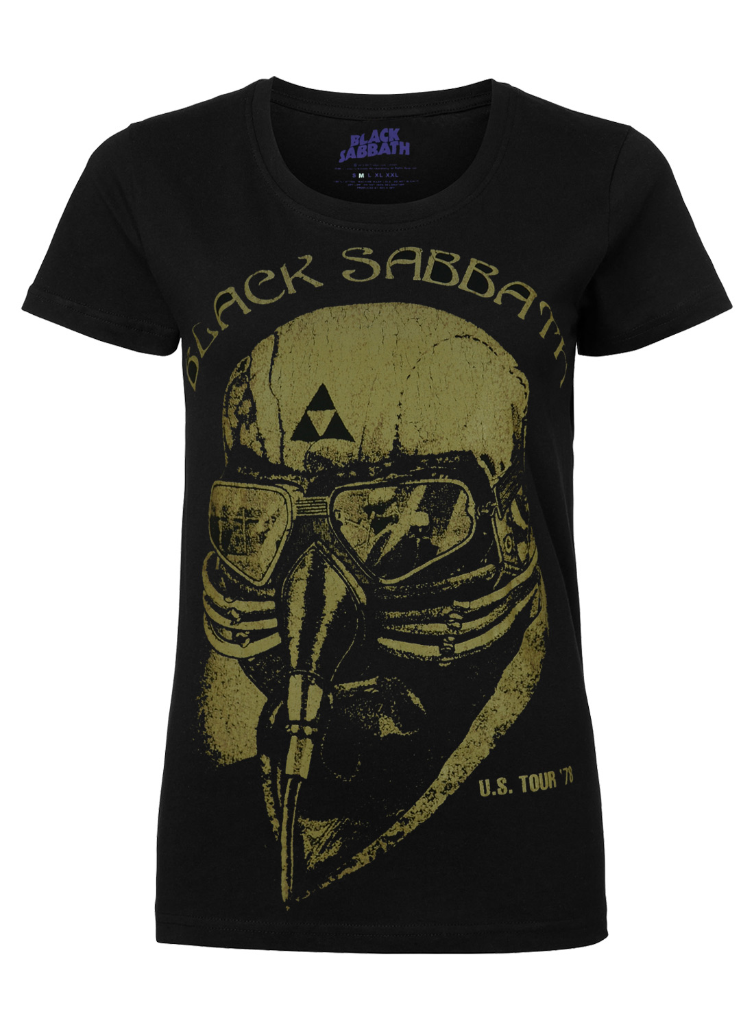 Black Sabbath US Tour 78 -paita, tyttömäinen