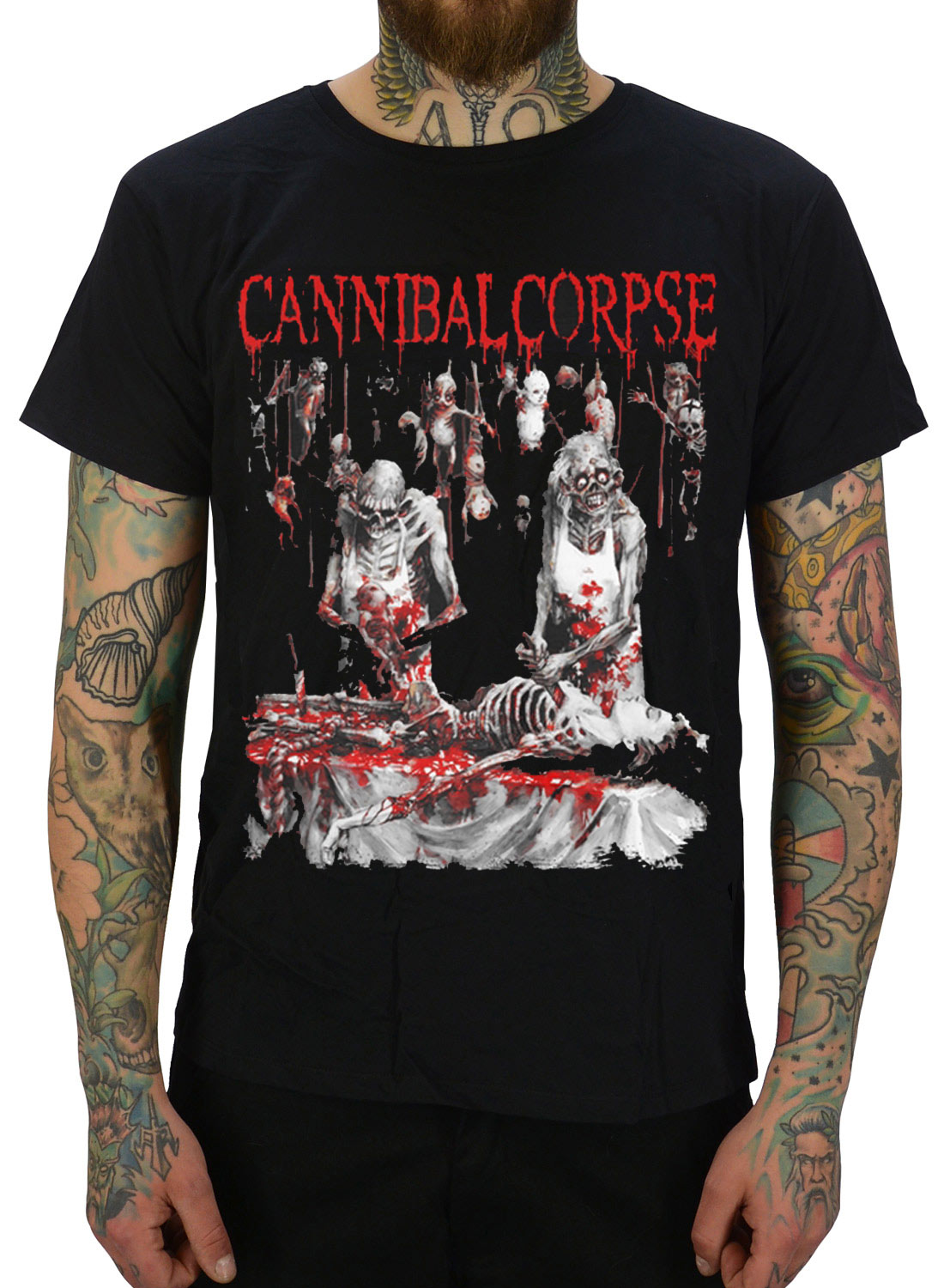 Cannibal Corpse Butcher At Birth T-paita