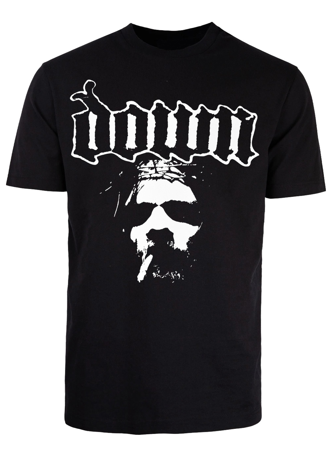 Alaspäin suuntautuva T-paita