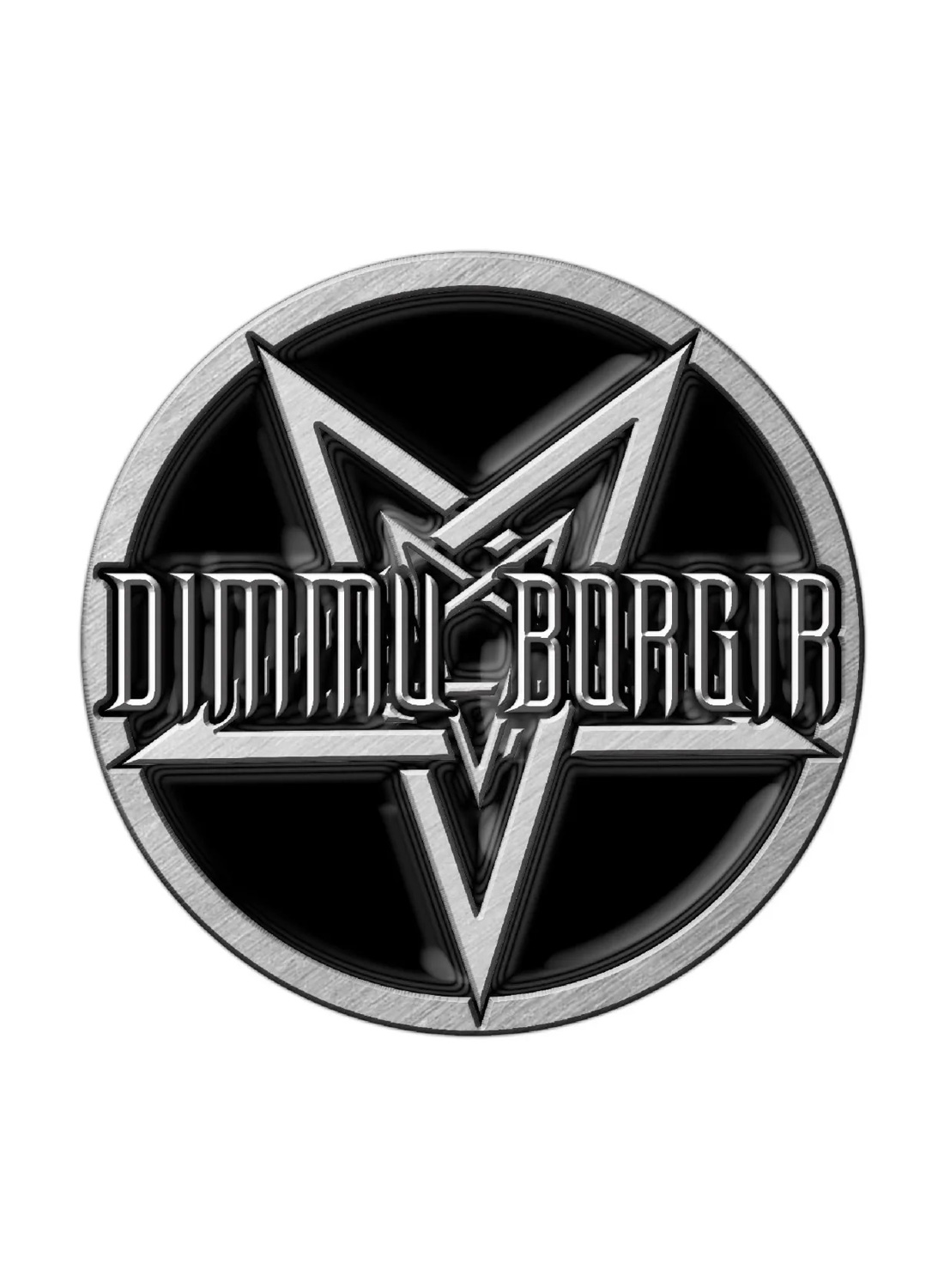 Dimmu Borgir -metallinen rintanappi