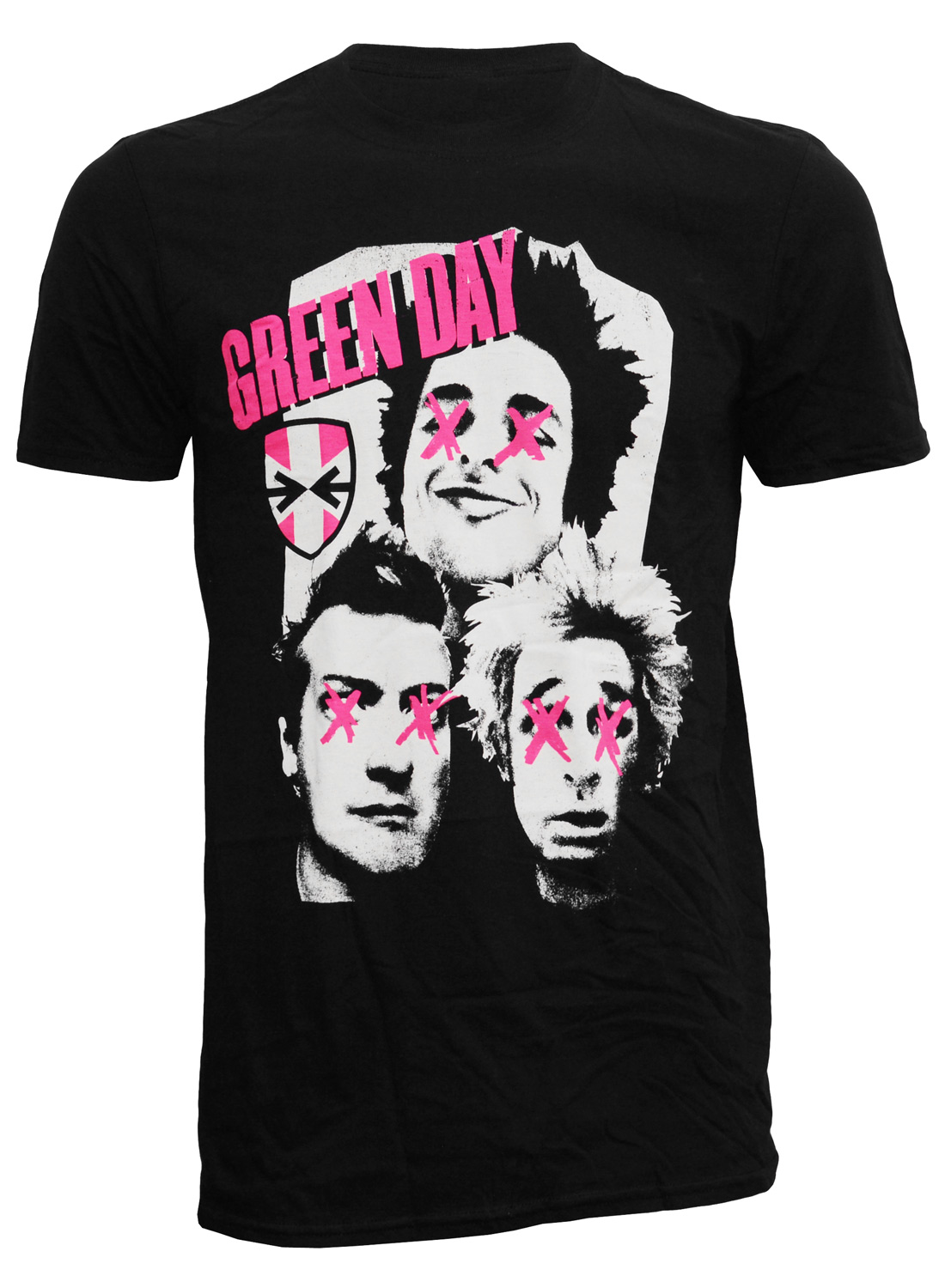 Green Day -patchwork-t-paita