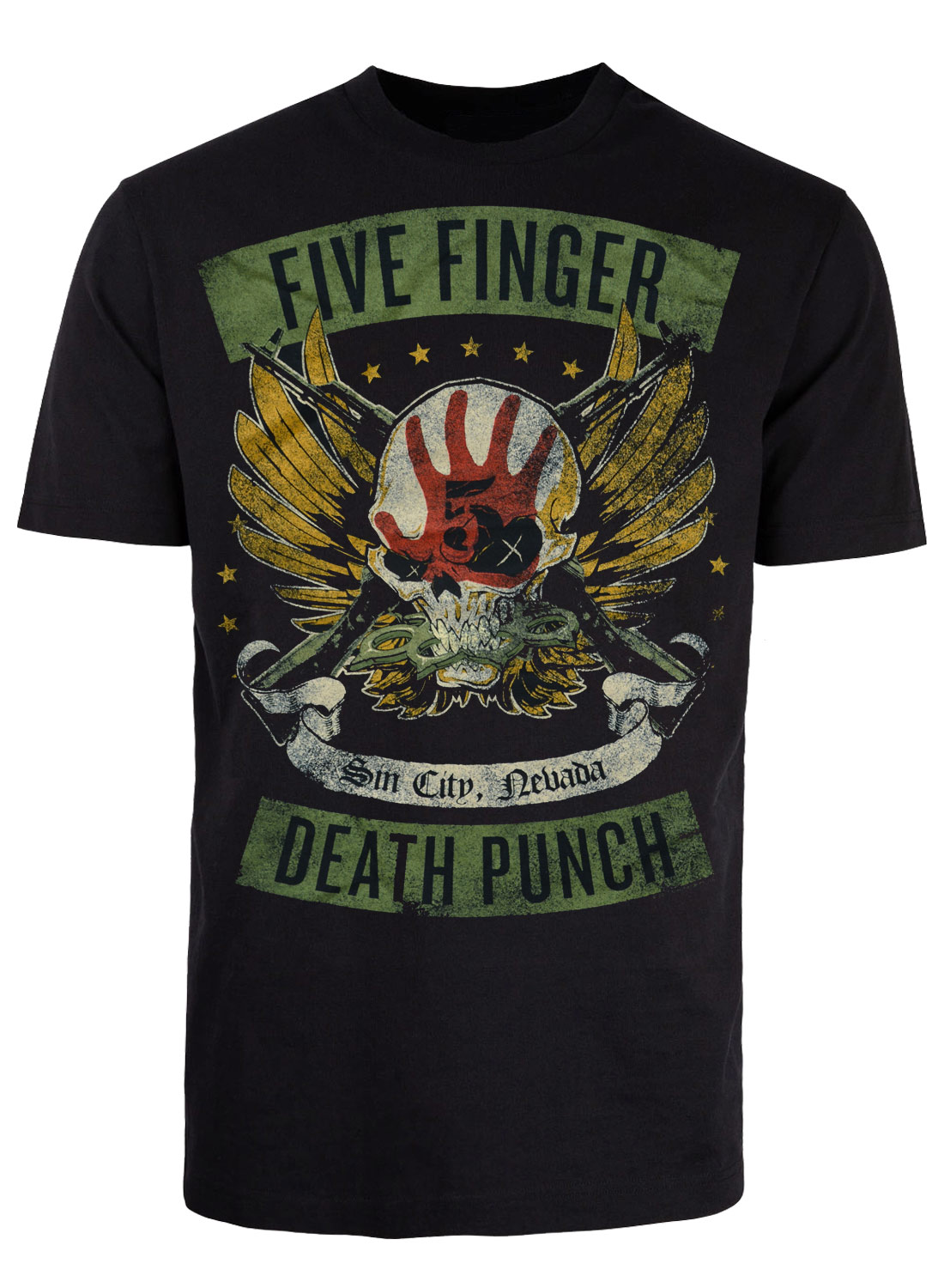 Five Finger Death Punch Locked & Loaded T-paita