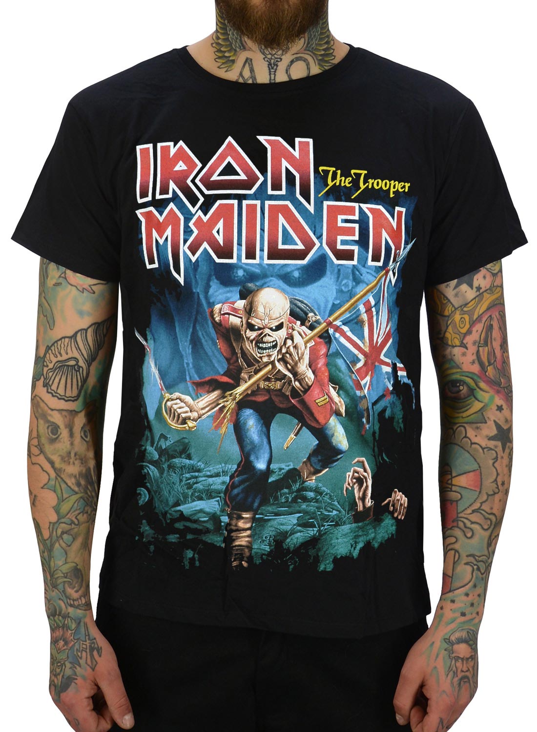 Iron Maiden Trooper Eddie -t-paita