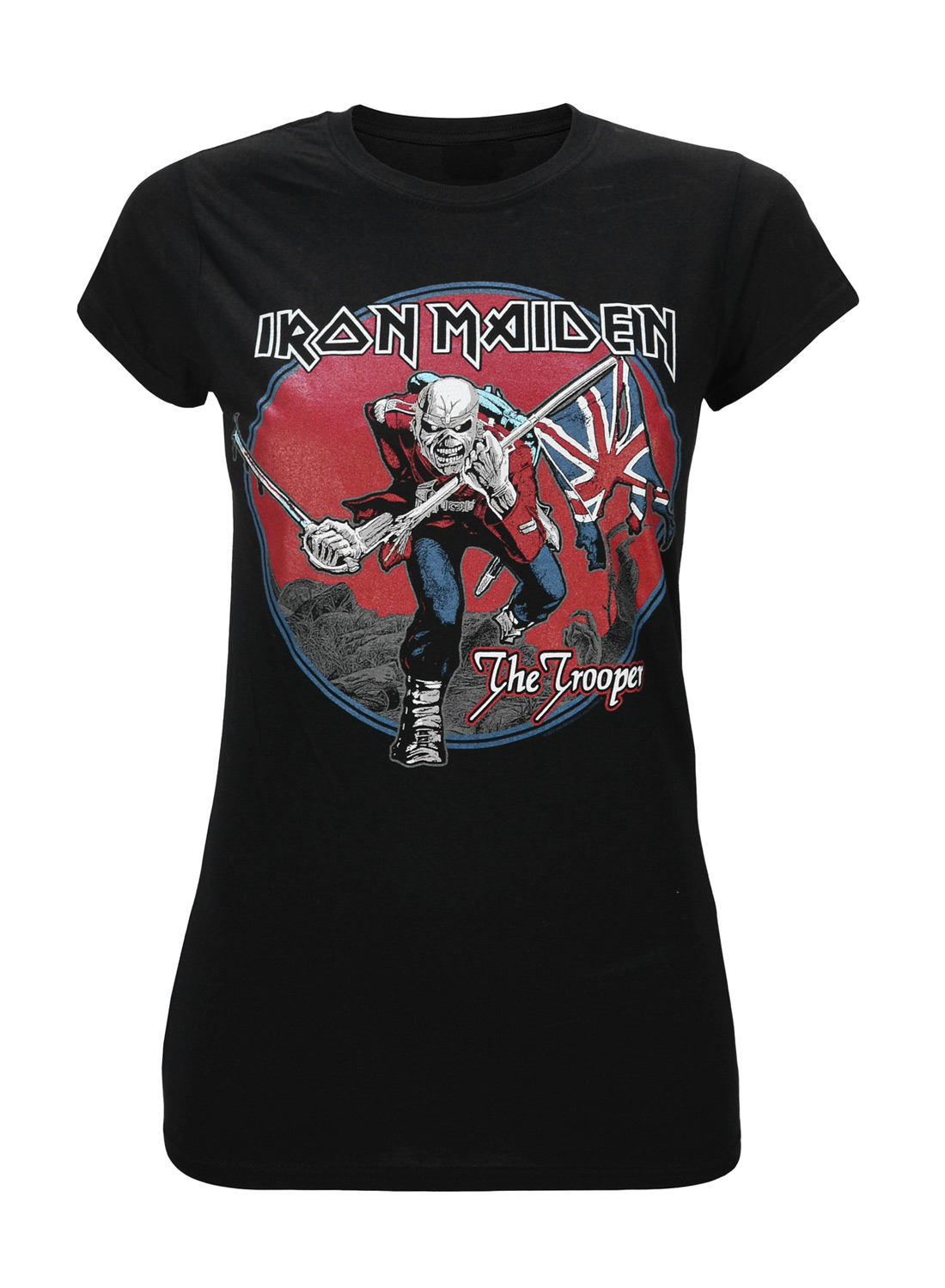 Iron Maiden Trooper Red Sky -tyttöpaita