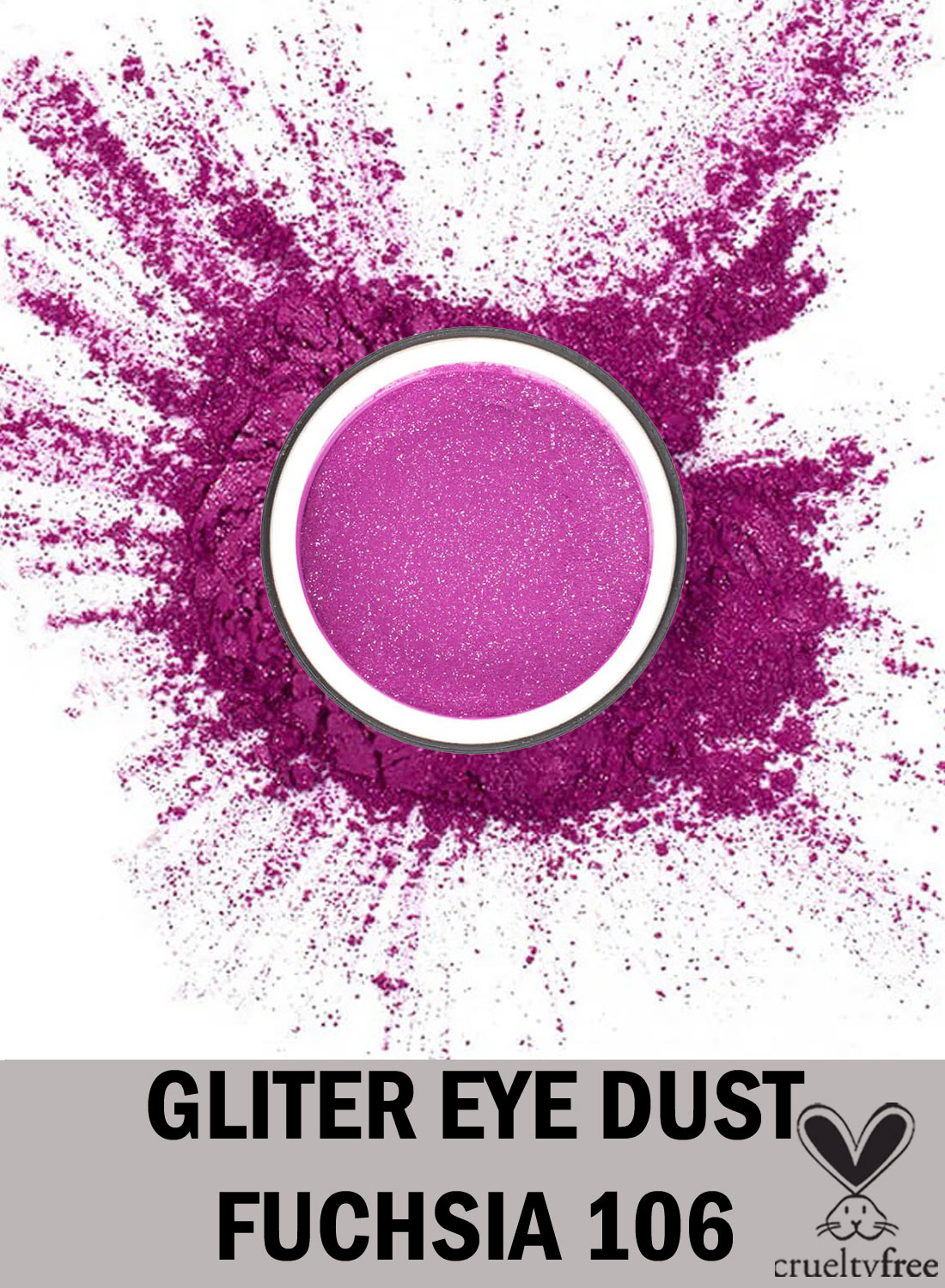 Stargazer Glitter Eye Dust Fuksia