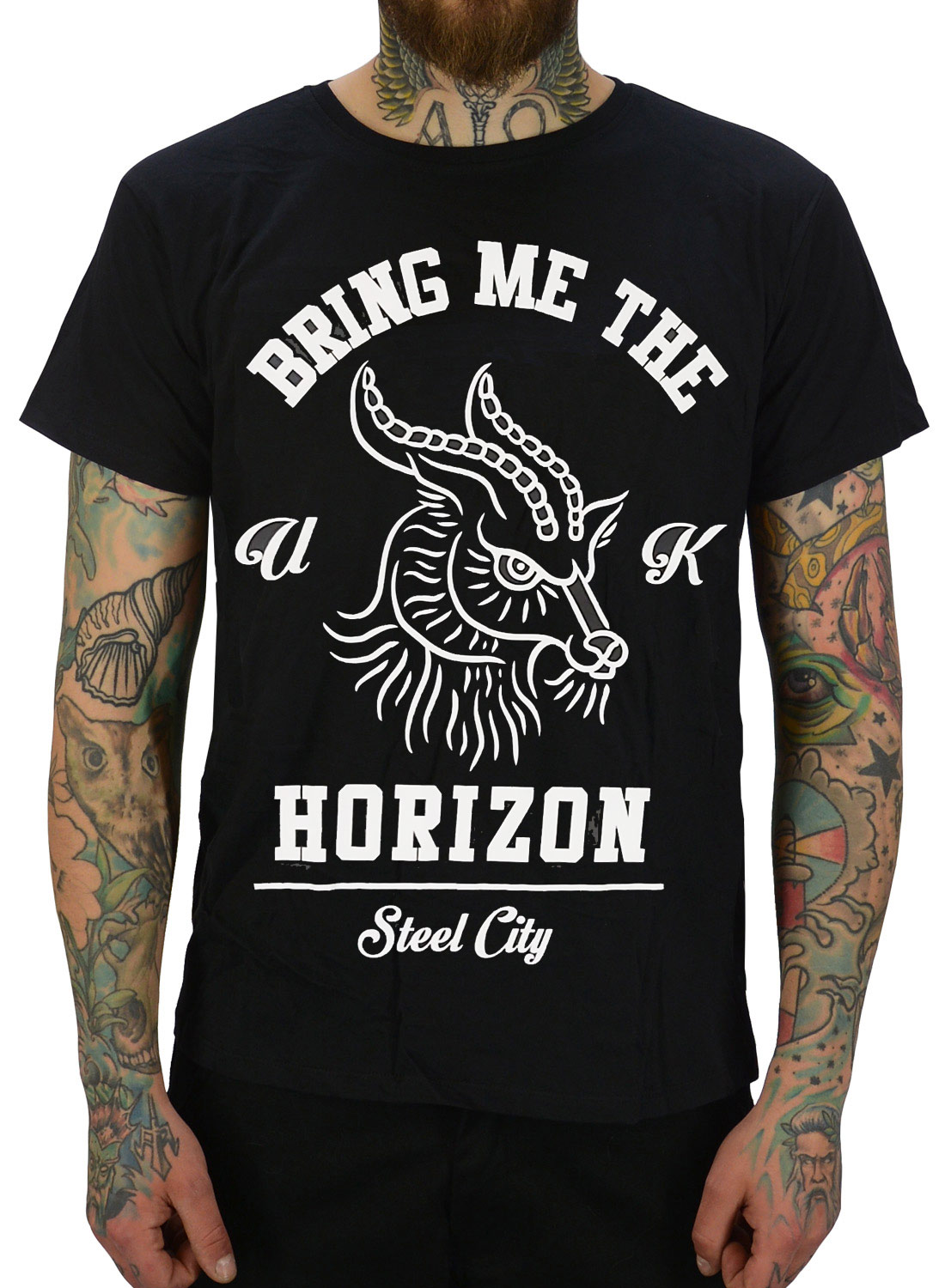 Bring Me The Horizon Steel City T-paita
