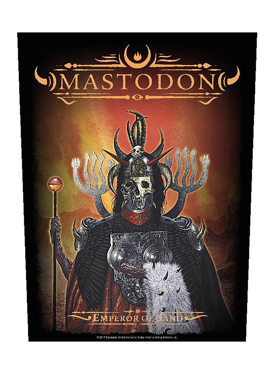 Mastodon Emperor Of Sand -selkämerkki