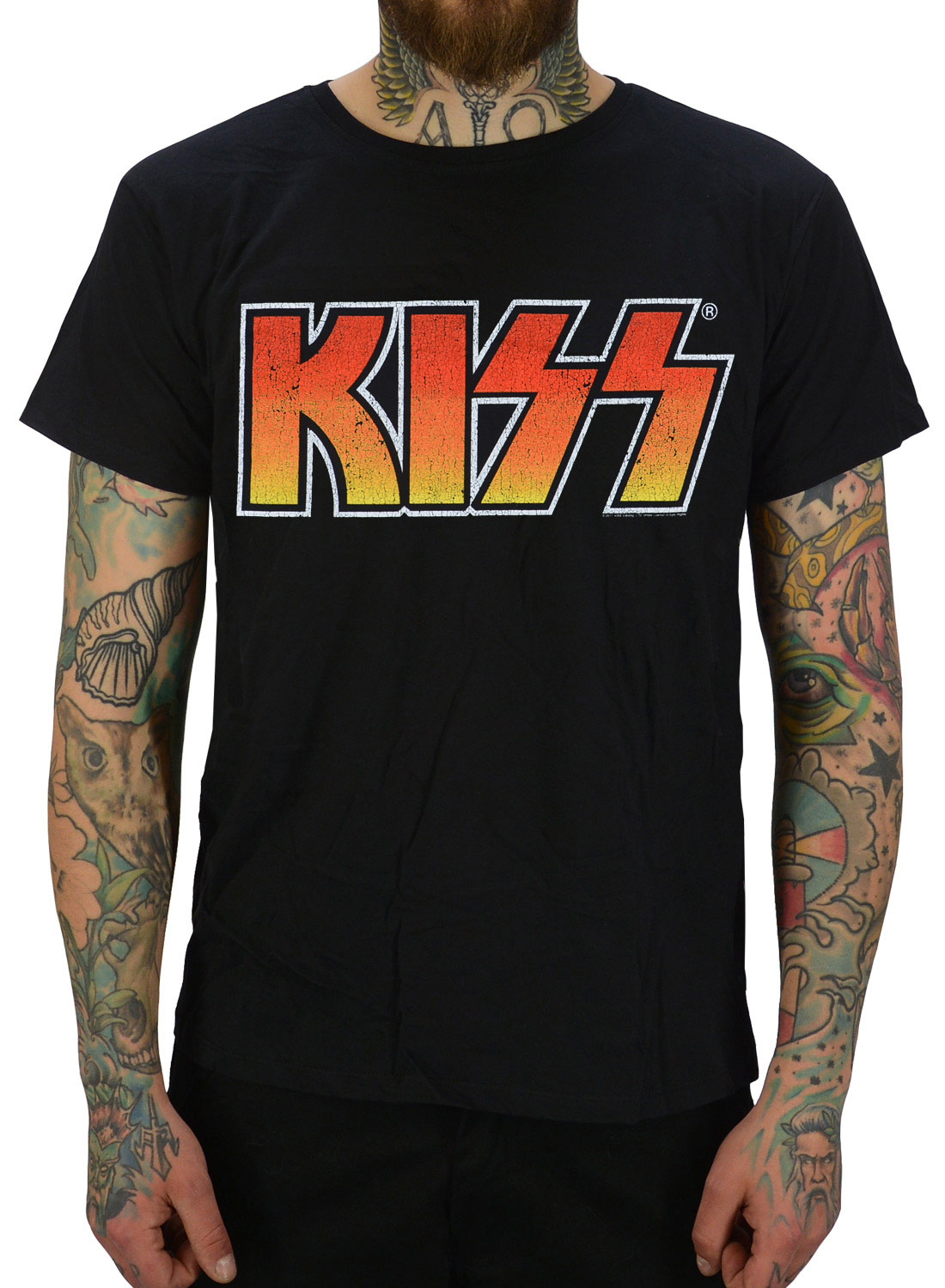 Kiss Vintage Logo T-paita