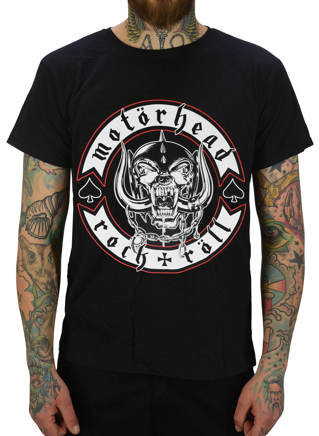 Motörhead Biker Badge -t-paita