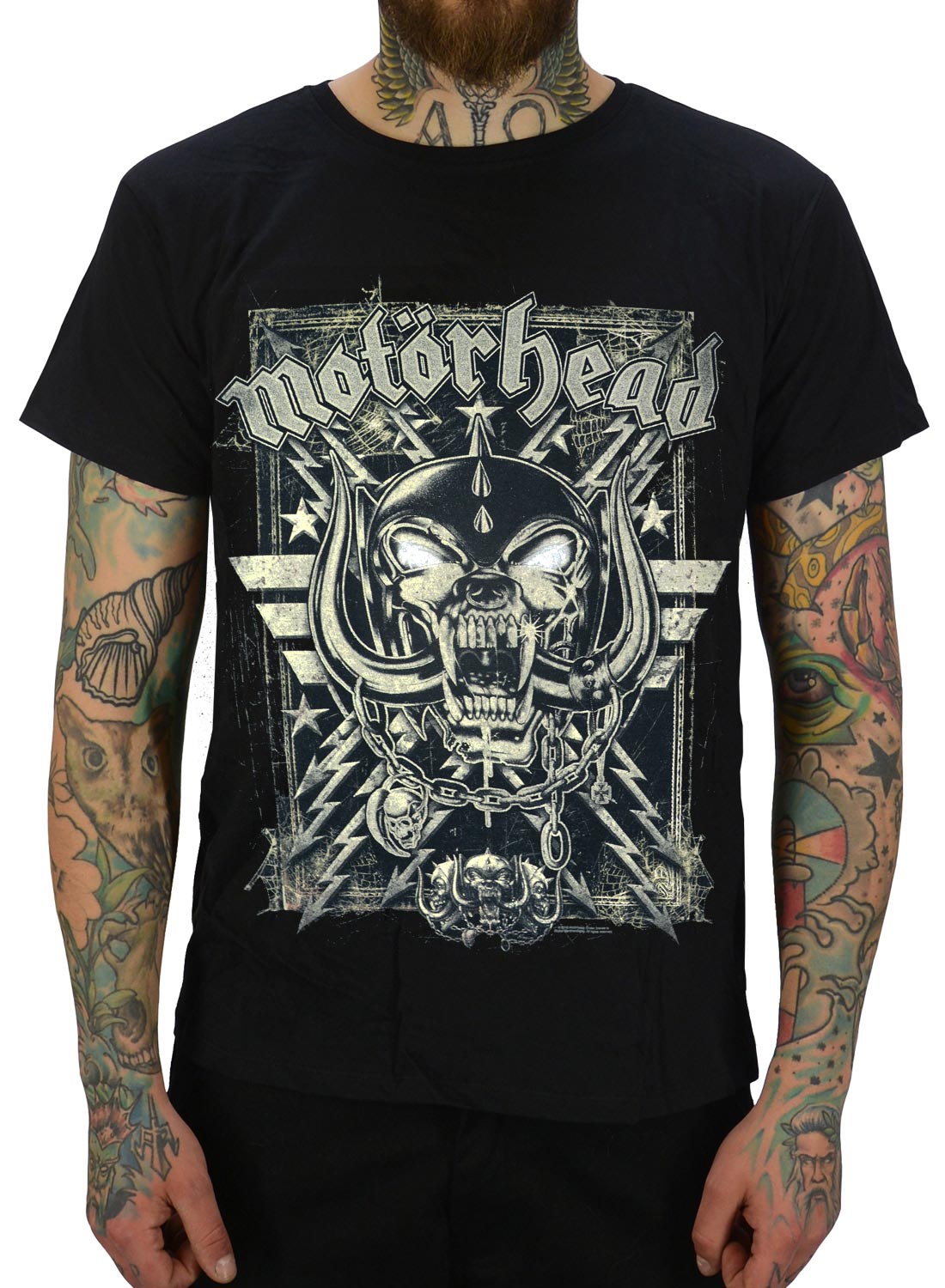 Motörhead Spider Webbed War Pig T-paita
