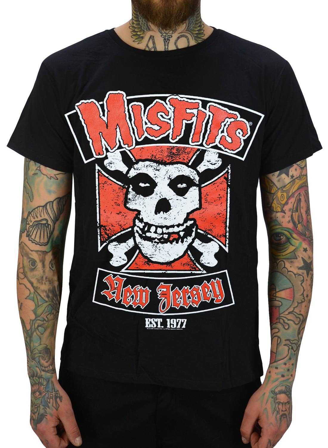 Misfits Biker -t-paita