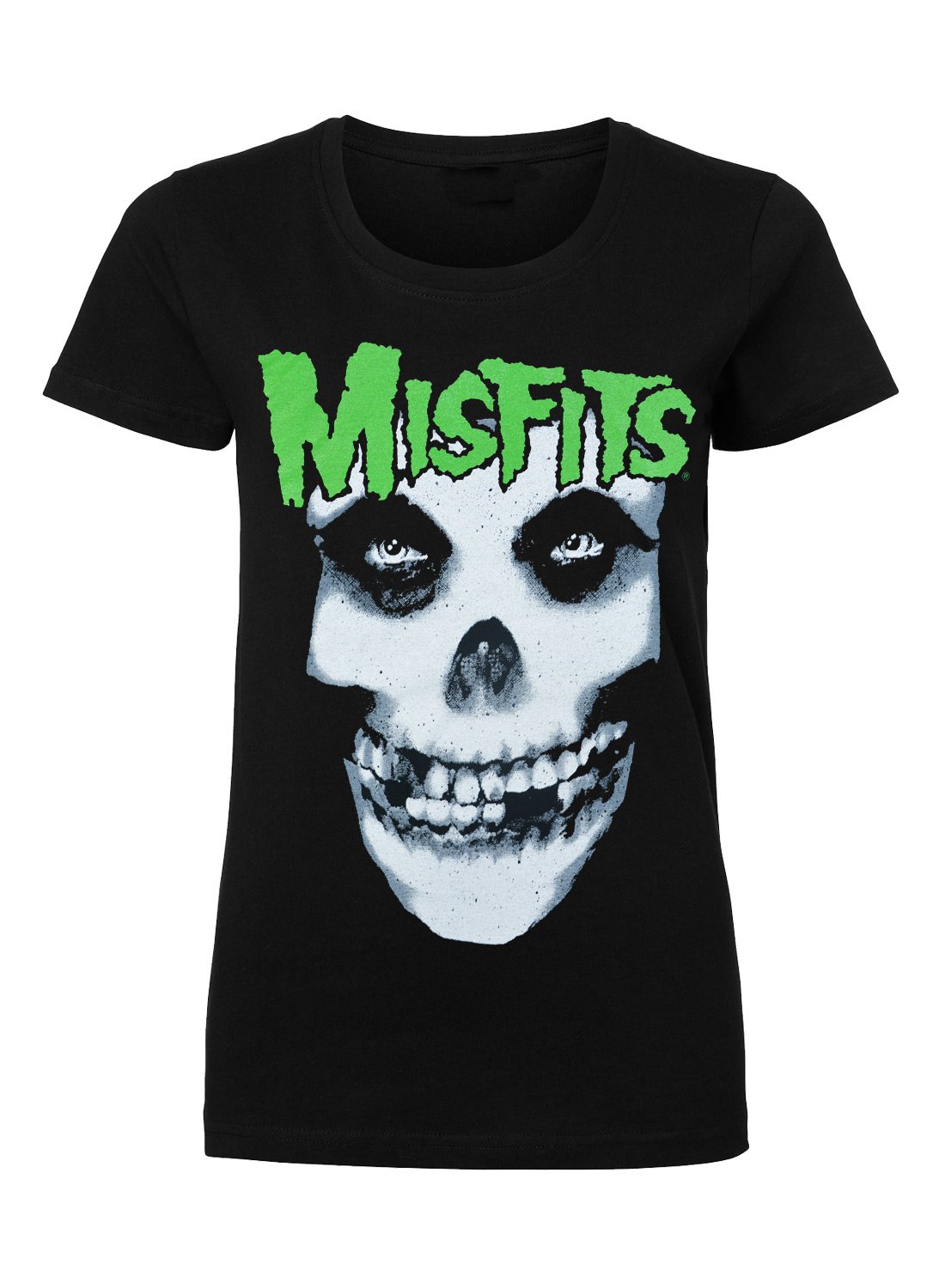 Misfits Classic Skull -toppi tyttömäiselle kankaalle
