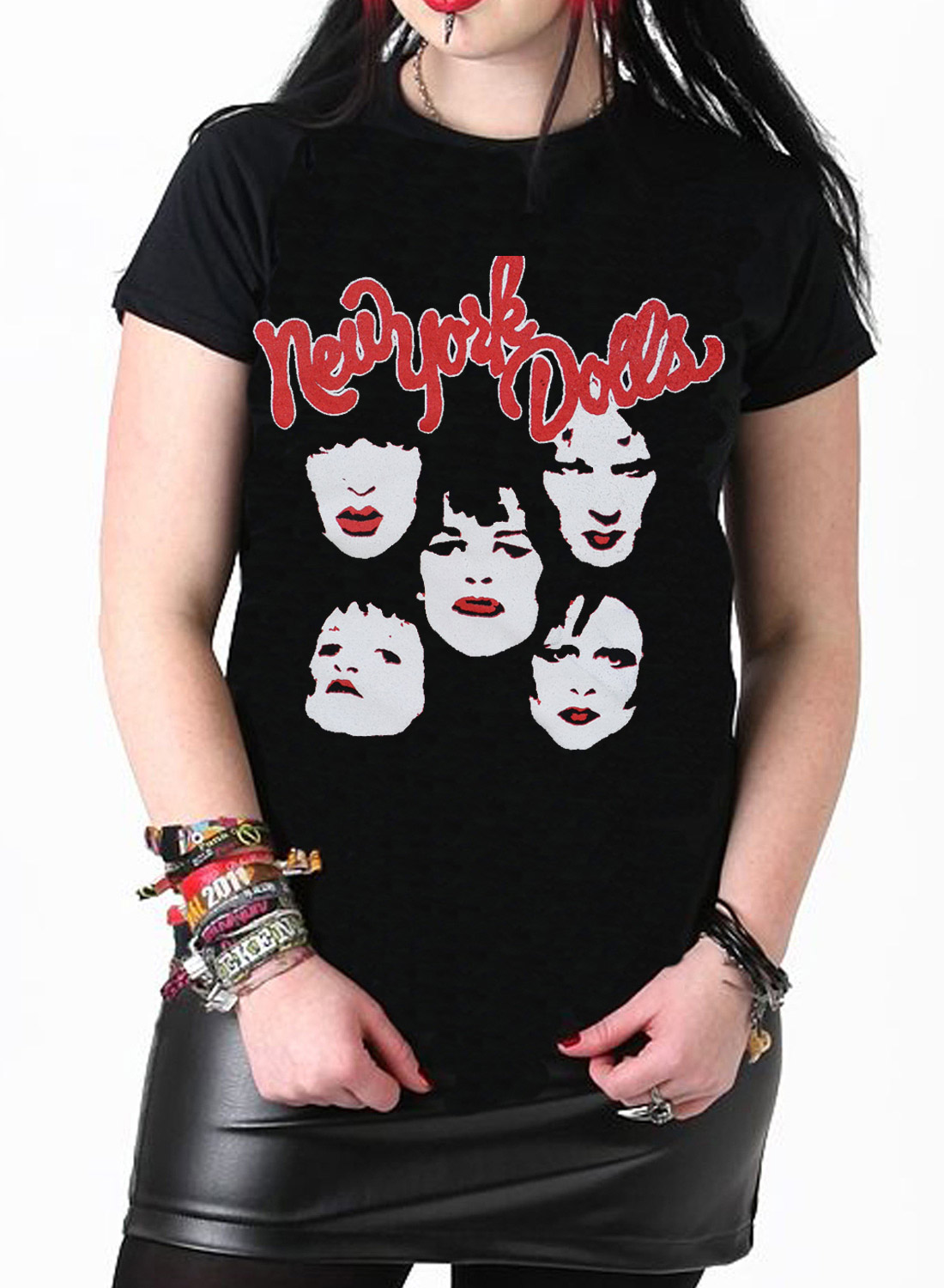 New York Dolls Faces -neitipaita