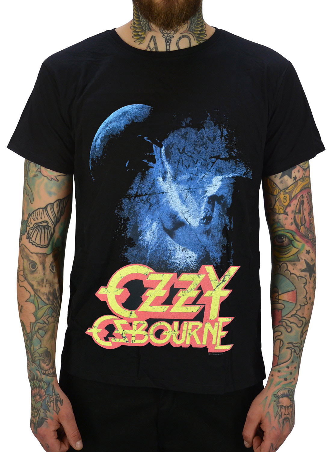 Ozzy Osbourne Vintage Bark At The Moon T-paita