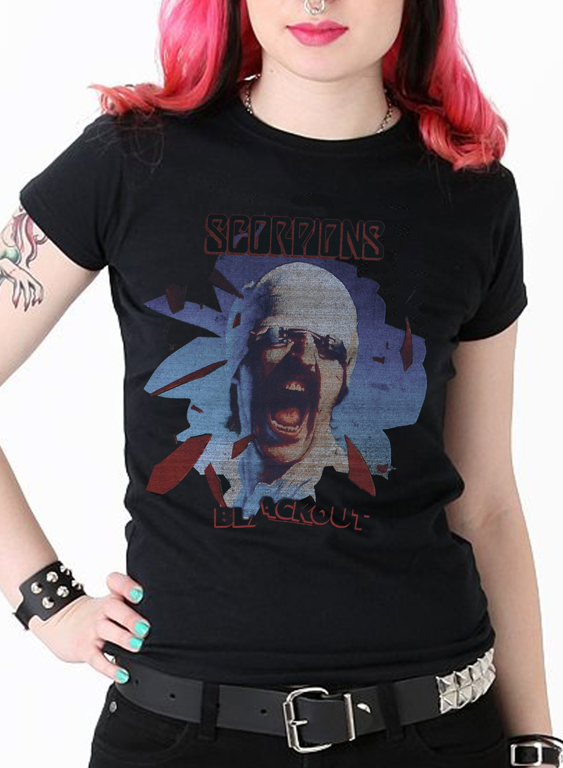 Scorpions Blackout Girly -toppi