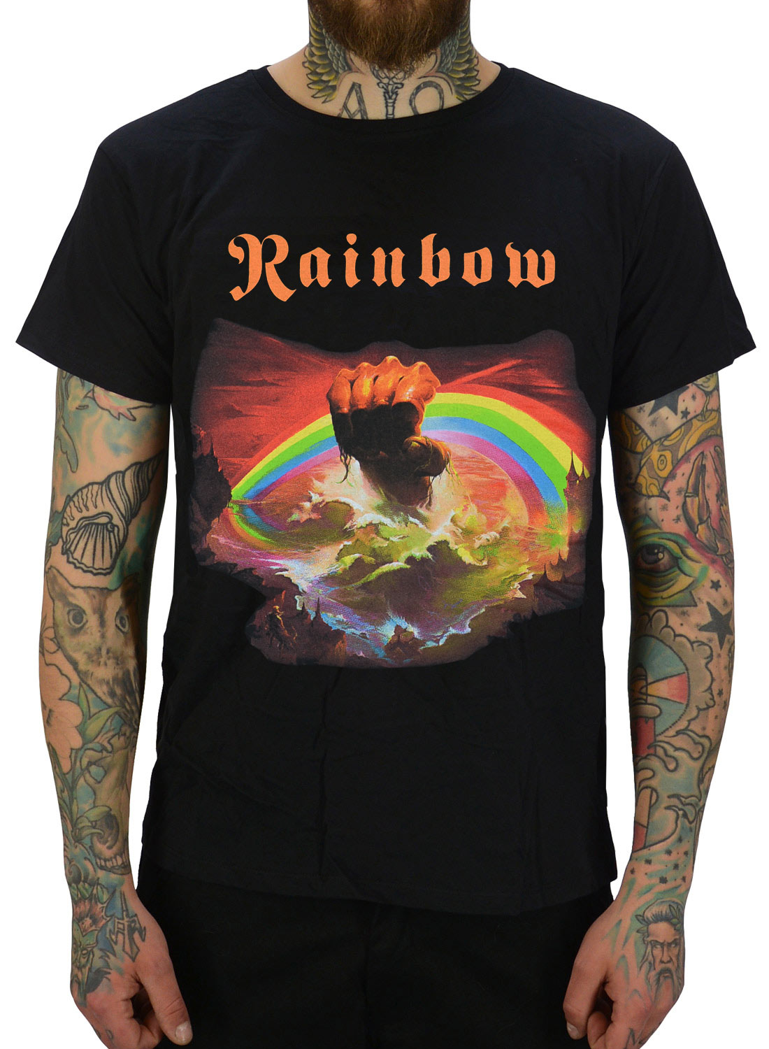 Rainbow Rising -t-paita
