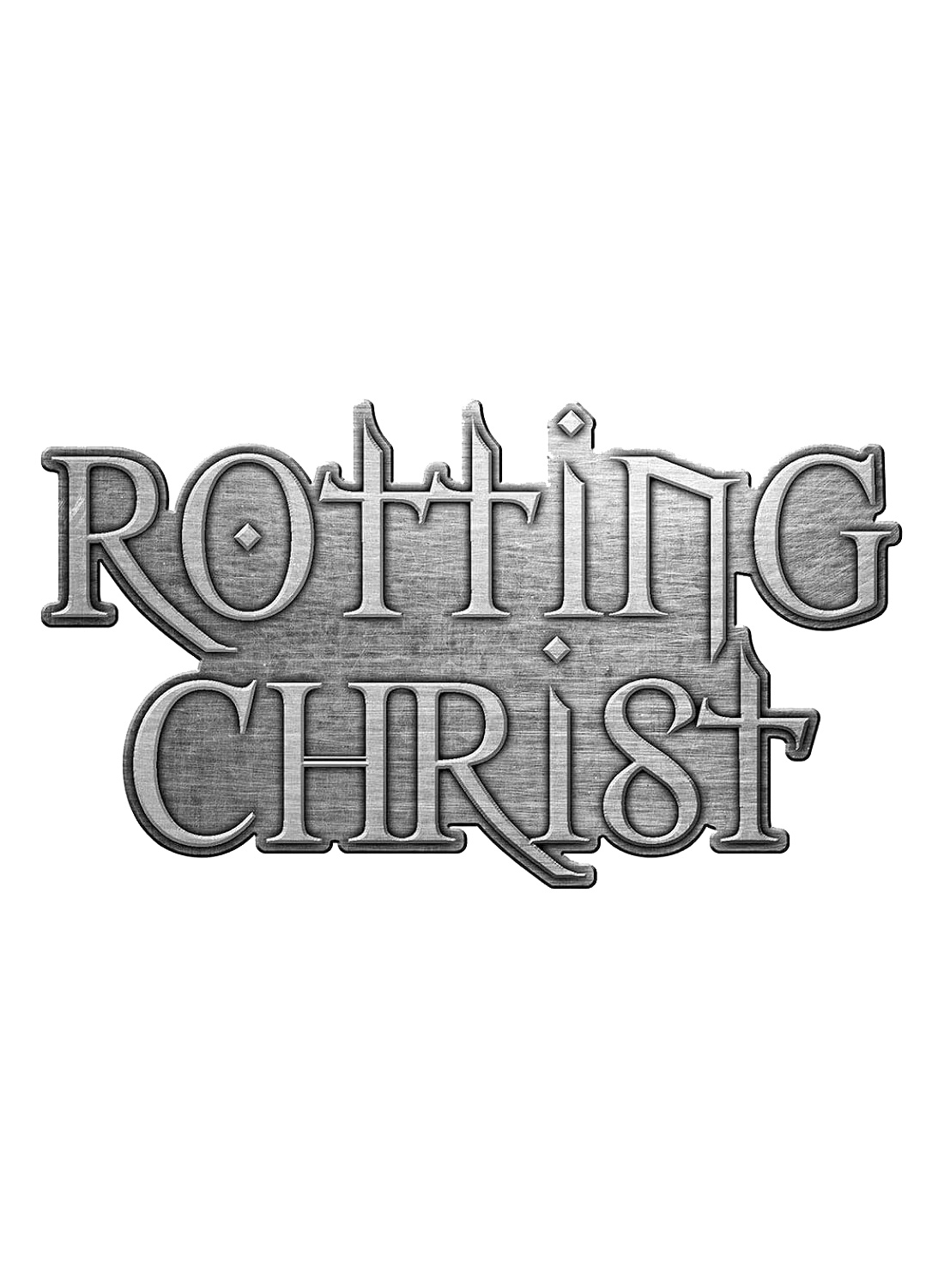 Rottinki Kristus-metallipinssi