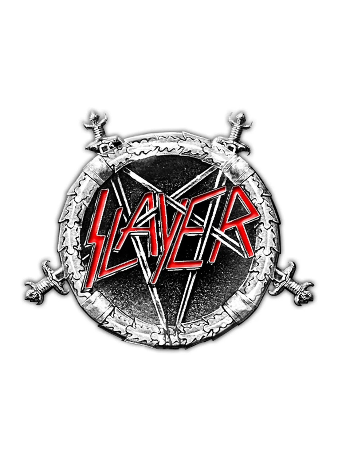 Slayer Pentagram metallipintamerkki