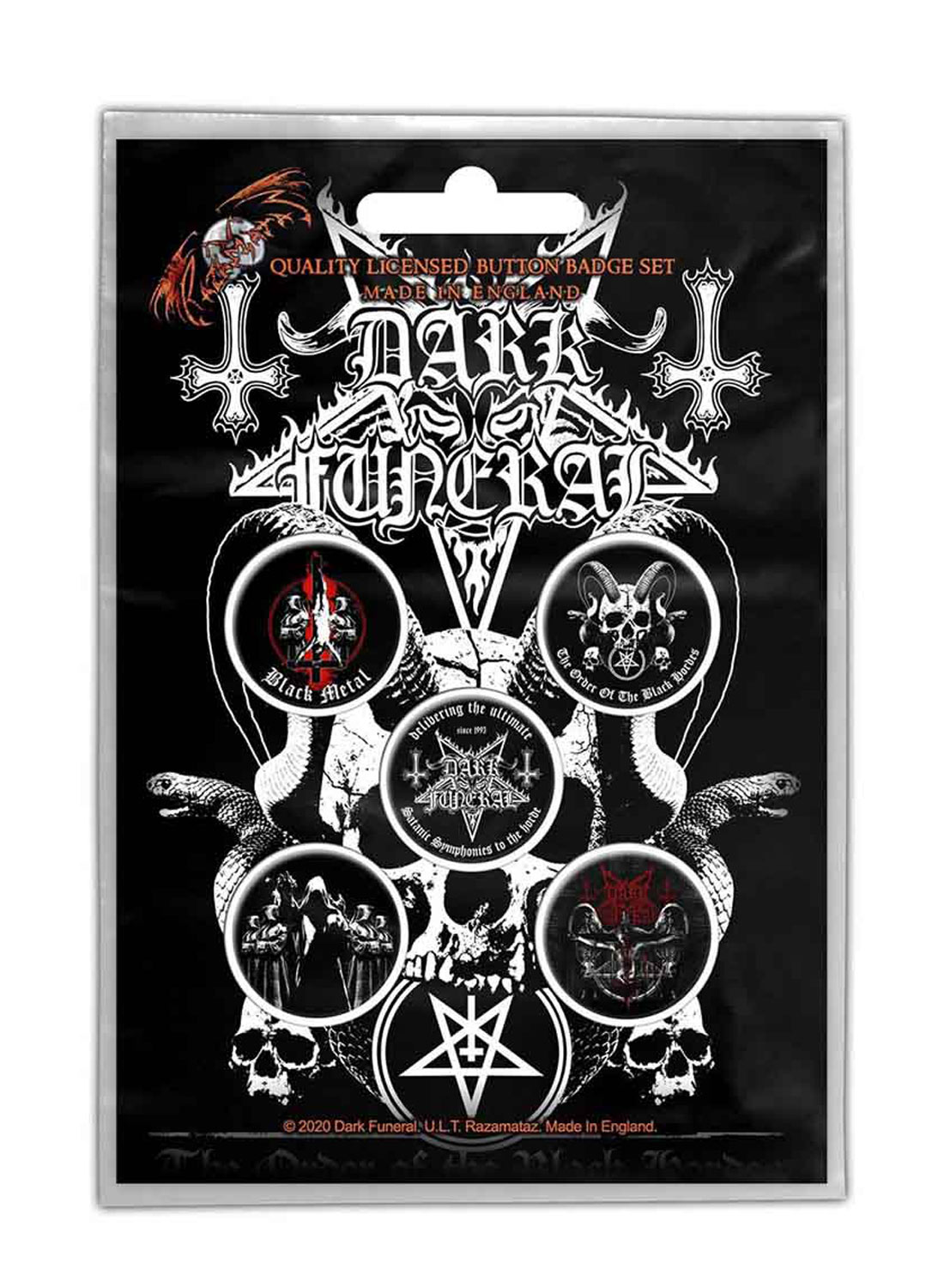 Dark Funeral The Black Hordes -merkkipakkaus