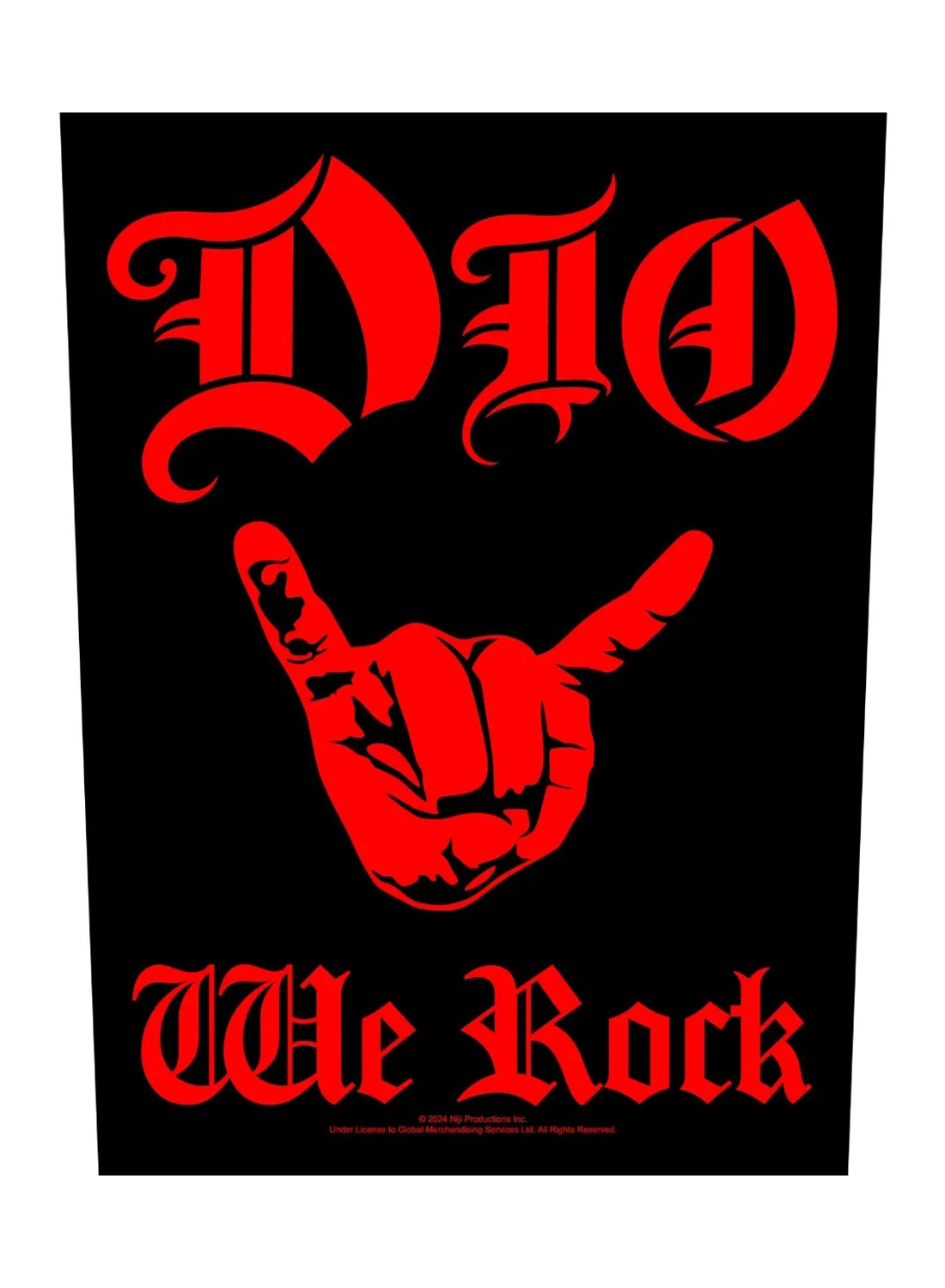 Dio We Rock -selkämerkki