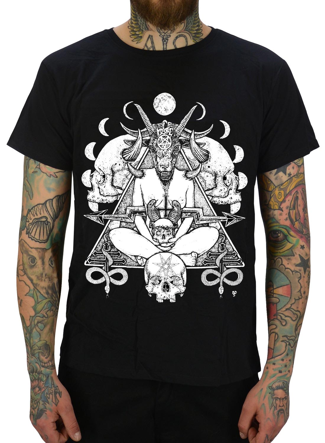 Mystic Circle The Arrival of Baphomet T-paita