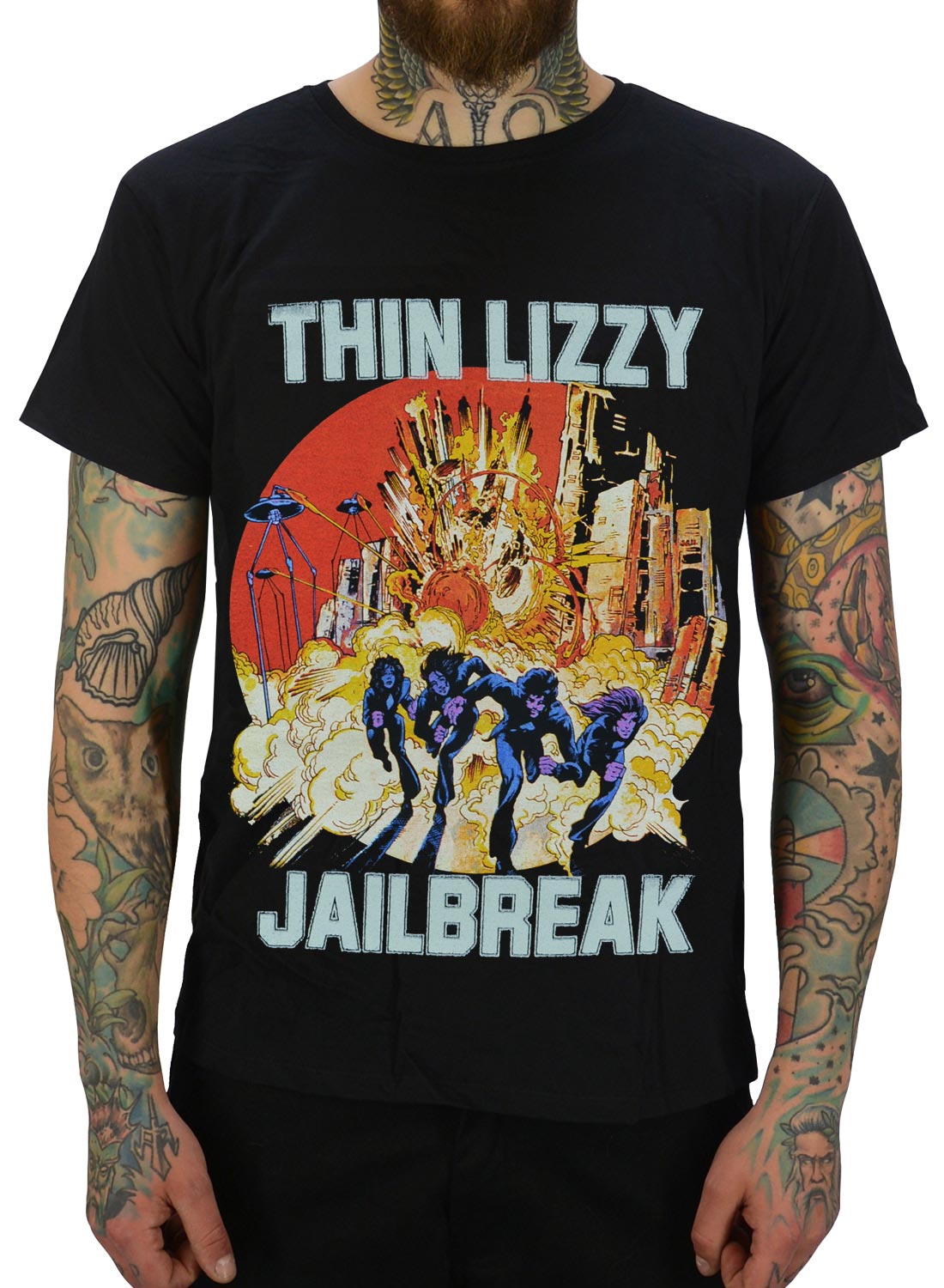 Ohut Lizzy Jailbreak -t-paita
