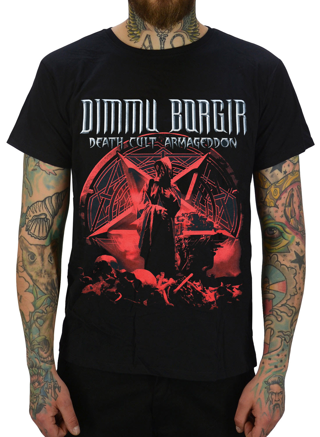 Dimmu Borgir Death Cult Pentagram T-paita