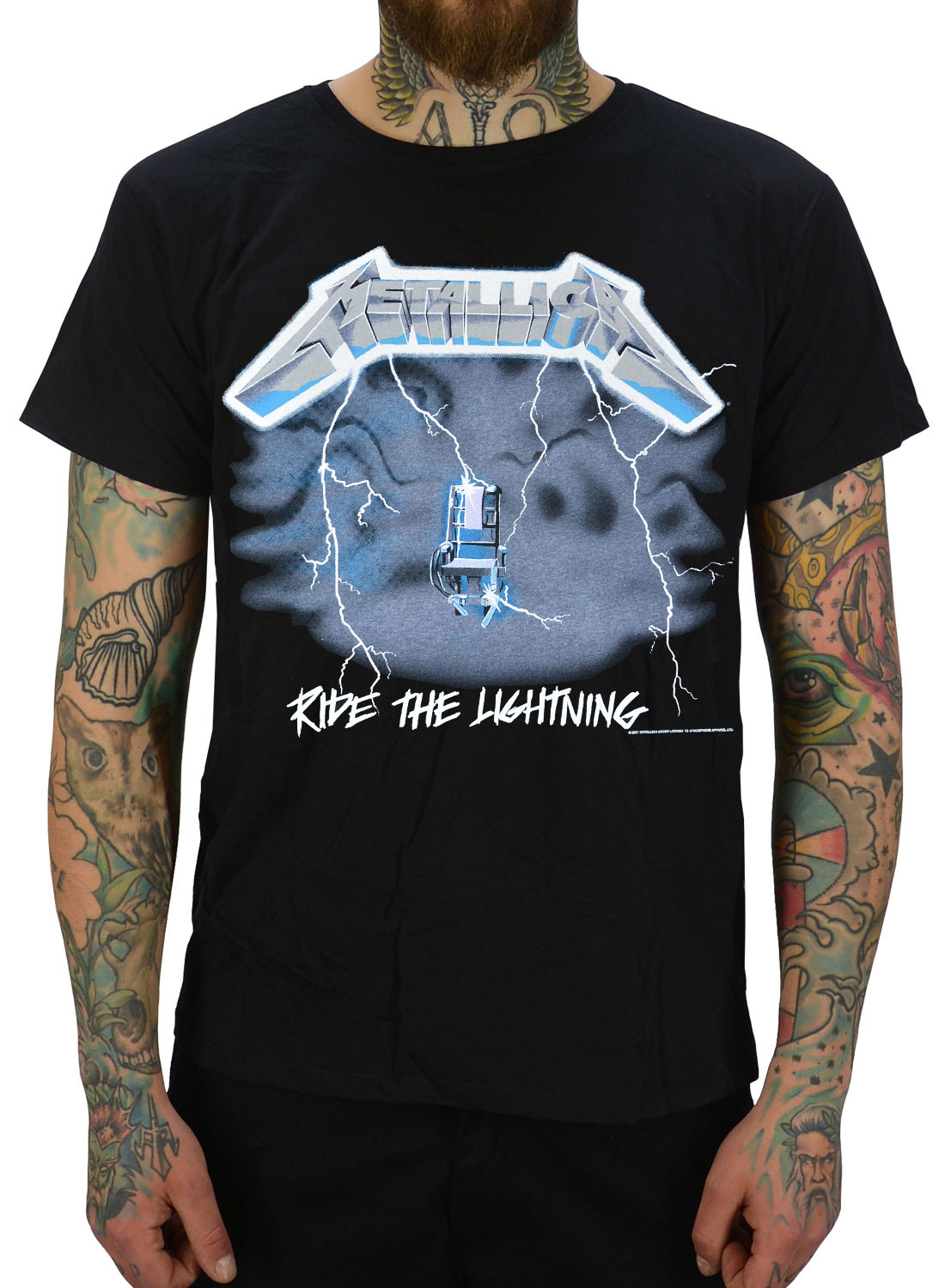 Metallica Ride The Lightning T-paita
