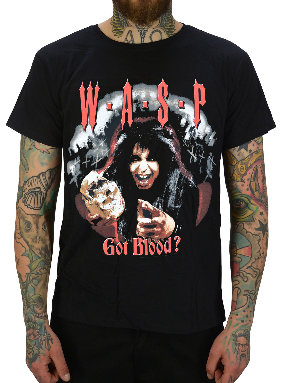 W.A.S.P Got Blood -t-paita