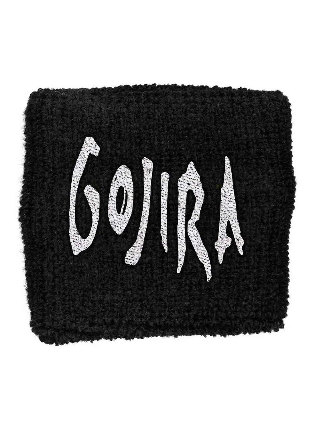 Gojira-logolla brodeerattu hikinauha