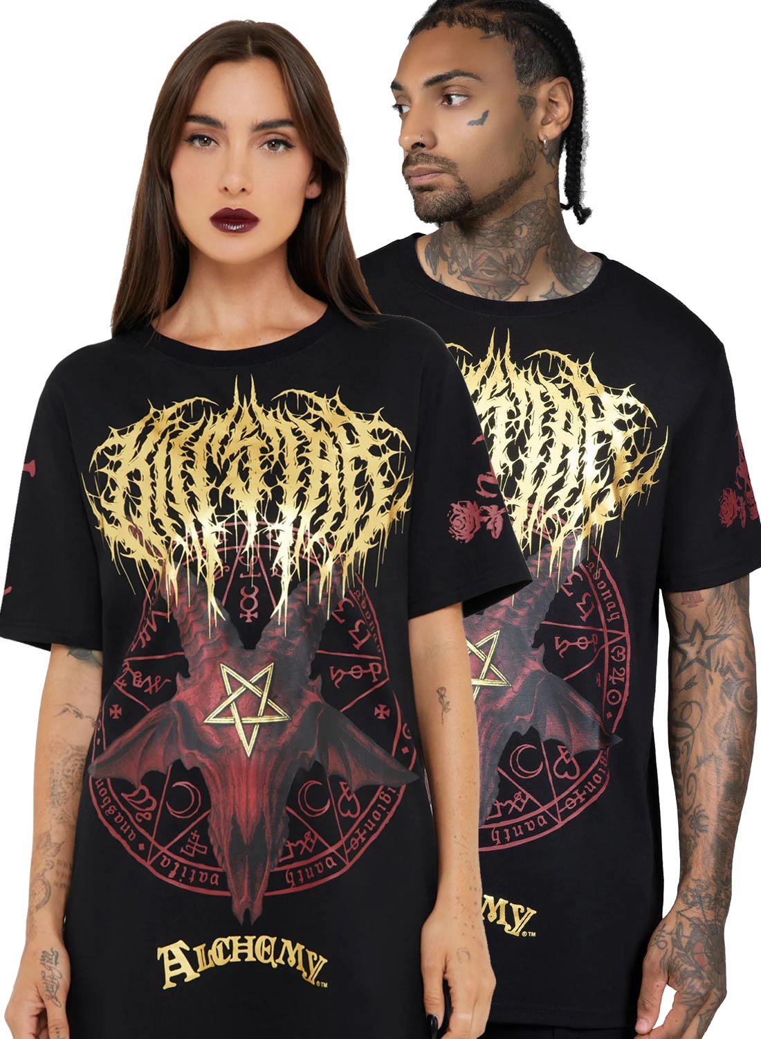 Killstar Baphomet Zisumu T-paita