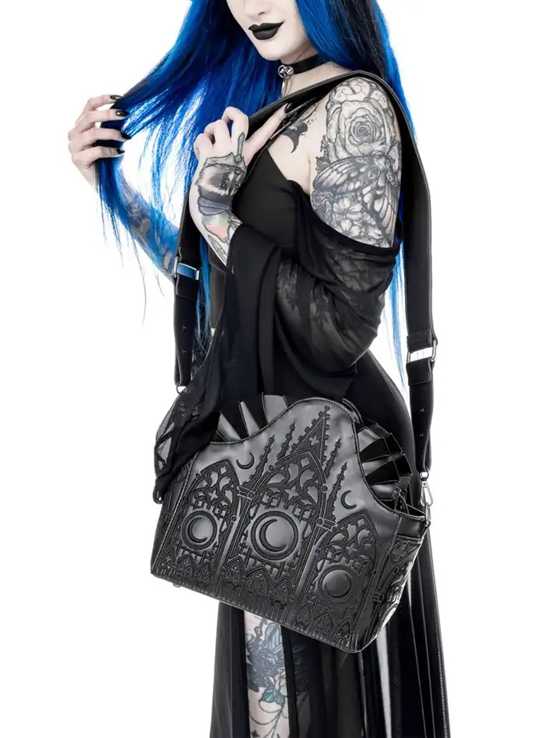 Restyle Dark Altar -olkalaukku