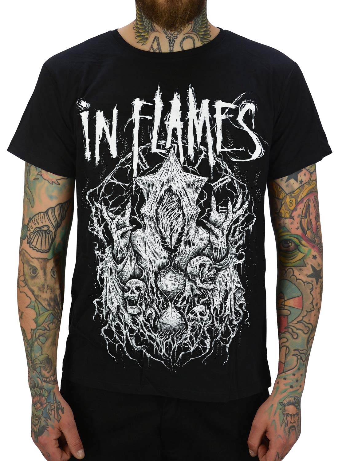 In Flames Buried in Time T-paita