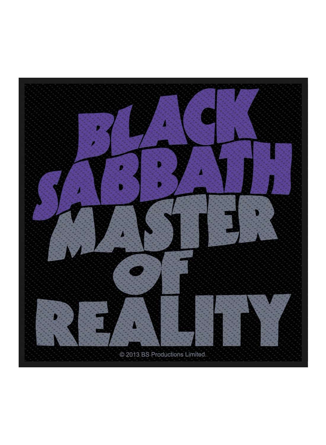 Black Sabbath Master Of Reality Patch